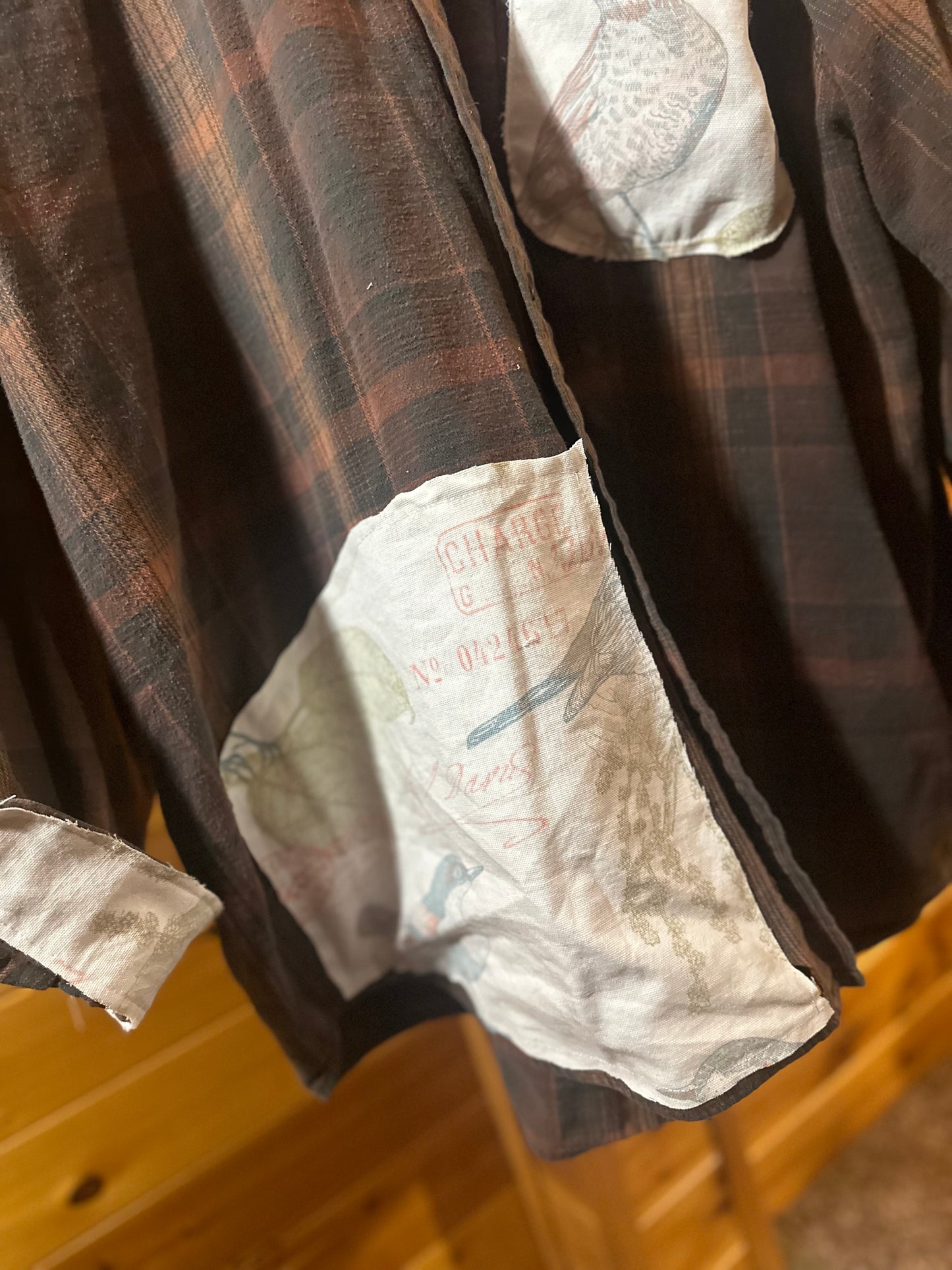 Upcycled flannels
