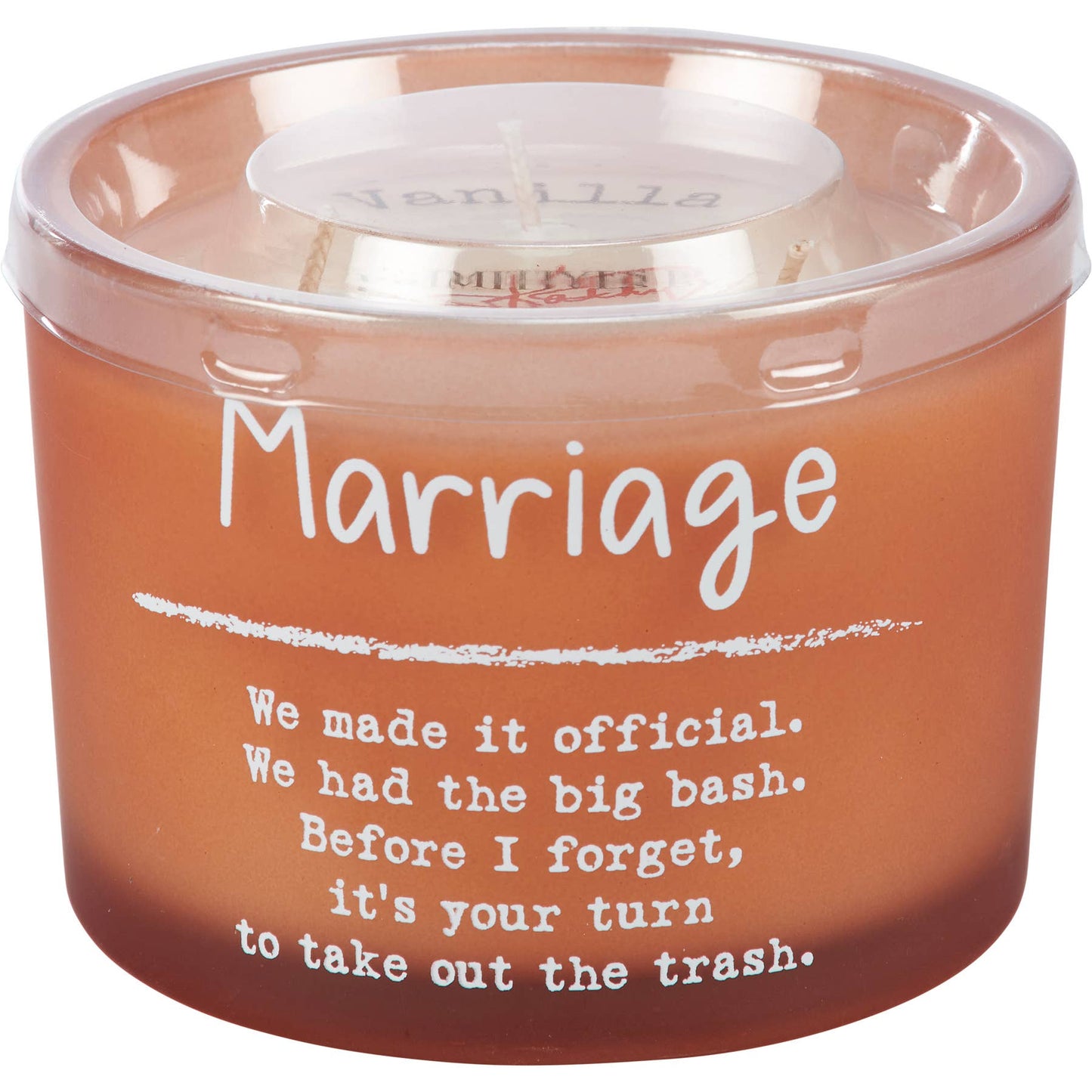 Marriage Poetry Candle