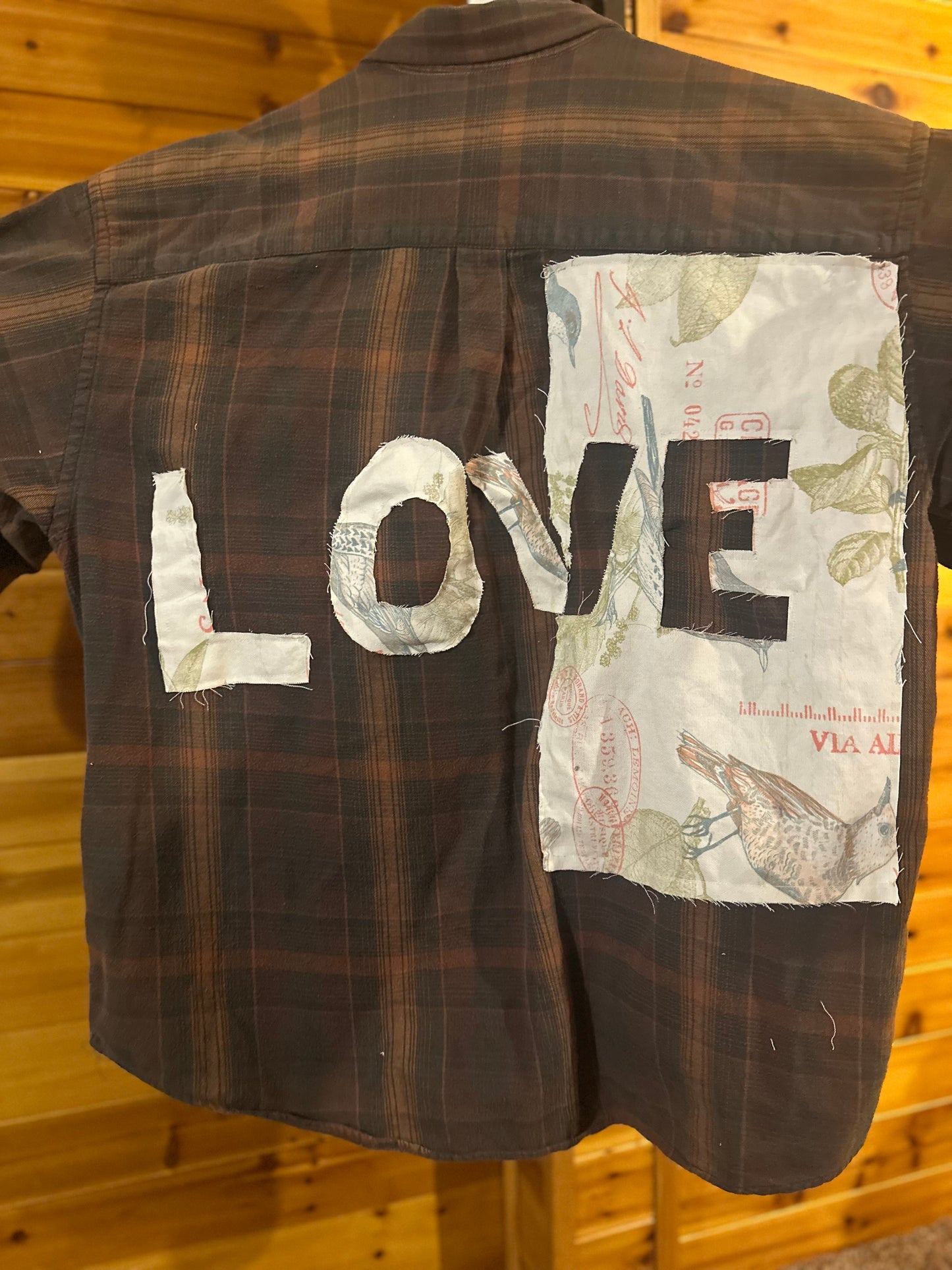 Upcycled flannels