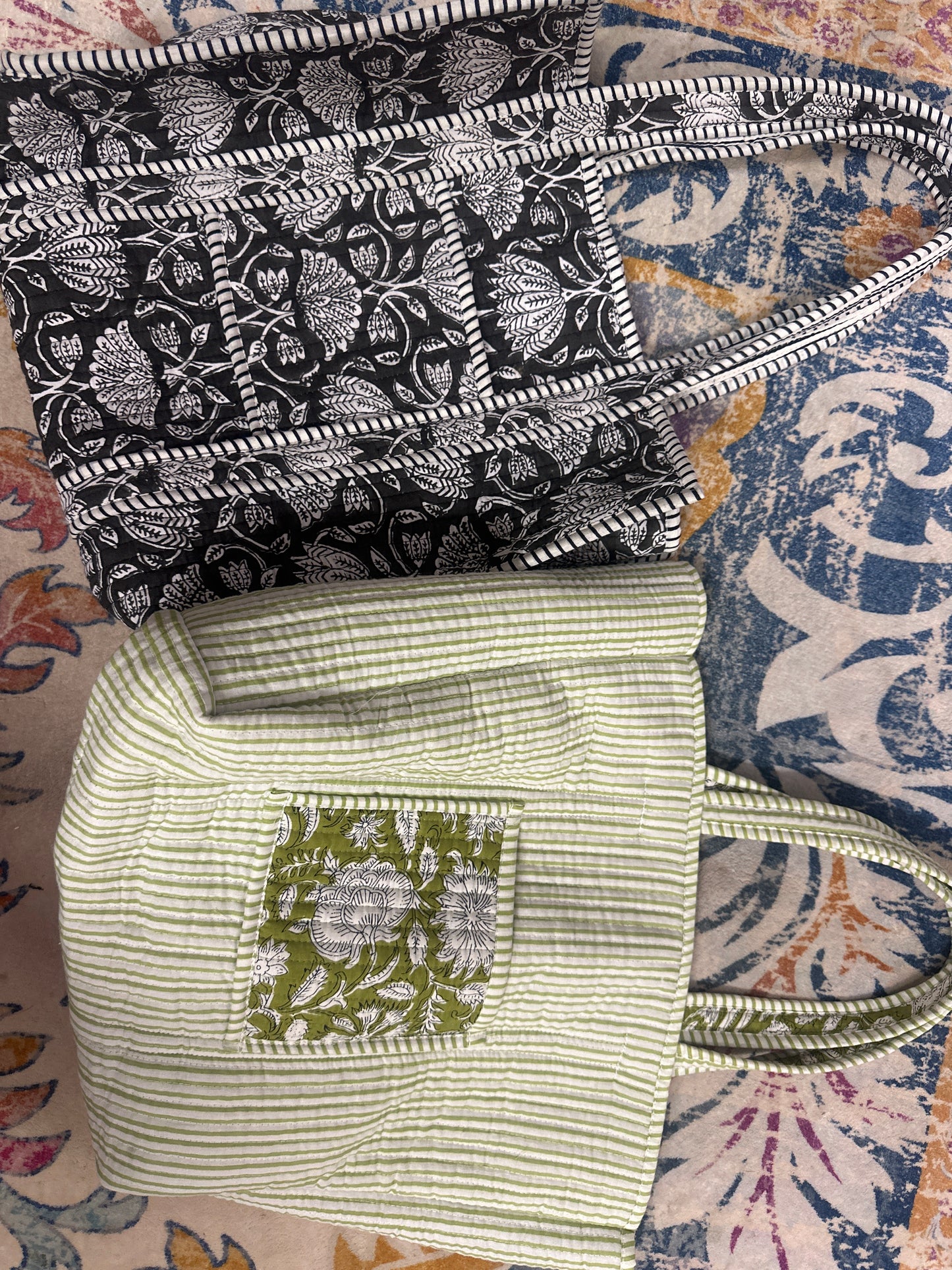 Quilted tote