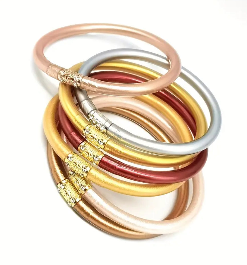 Buddha girl dupe jelly bracelet