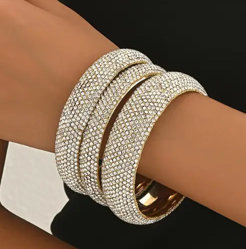 Rhinestone bracelets
