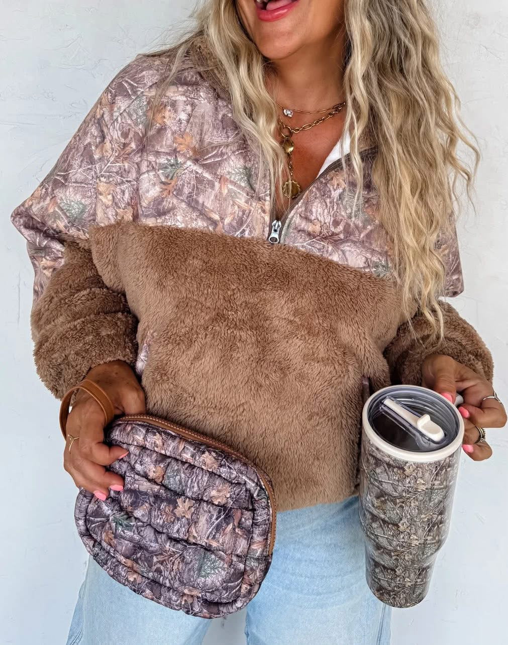 Camo Sherpa