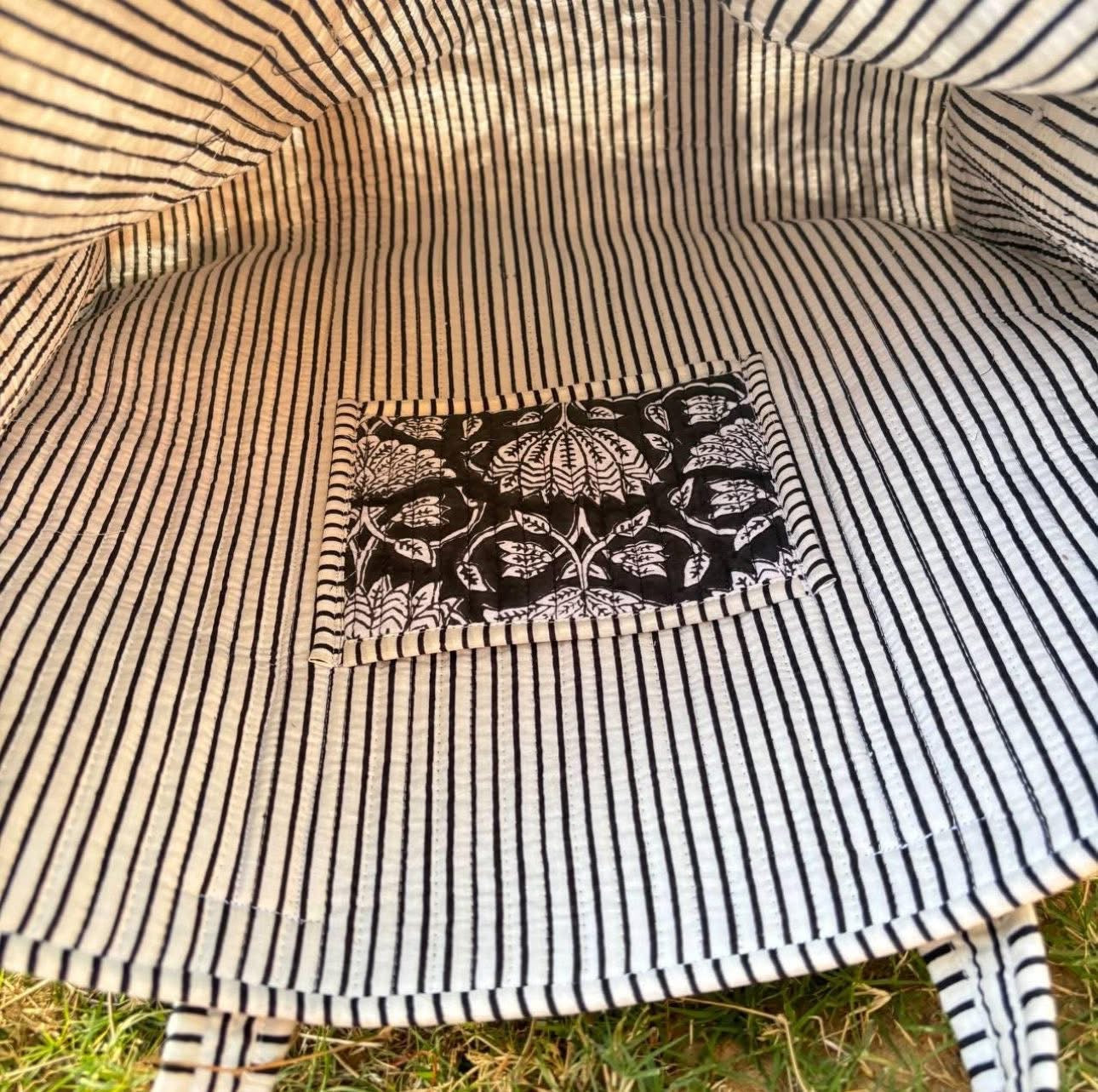 Quilted tote