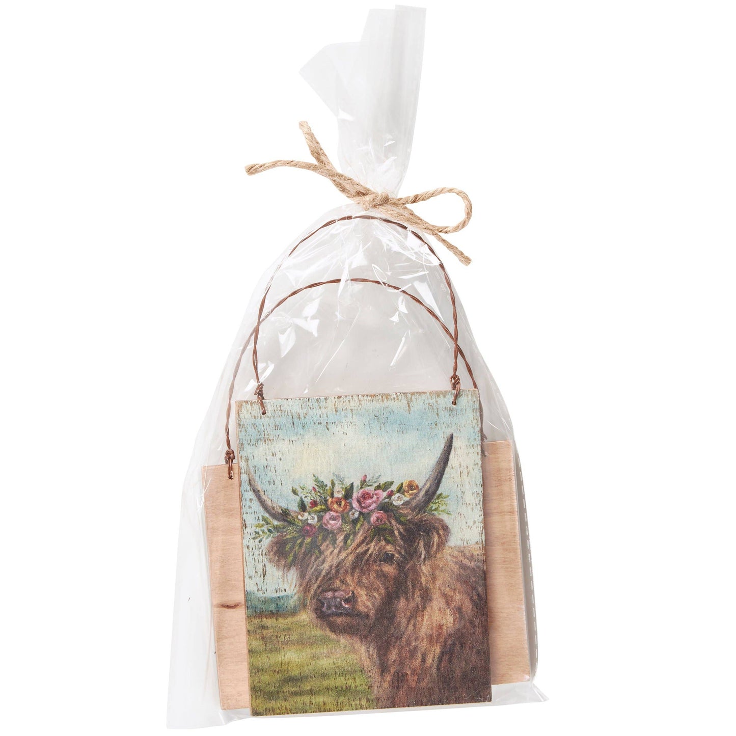 Floral Highland Ornament Set