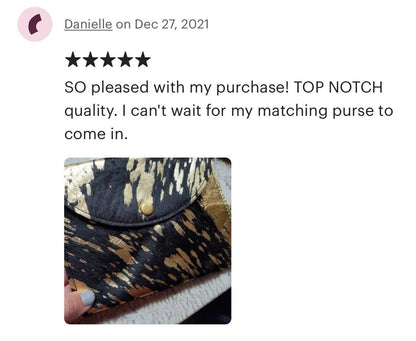 Jackie - Keychain Wallet Hair On Cowhide Keychain Wallet