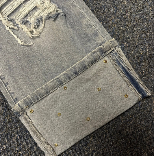 Rhinestone denim