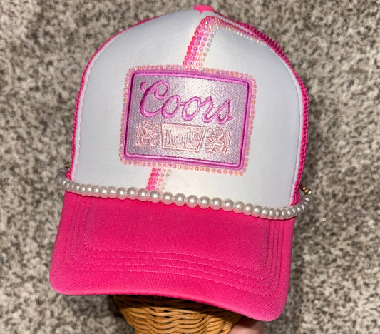 Coors rhinestone hat