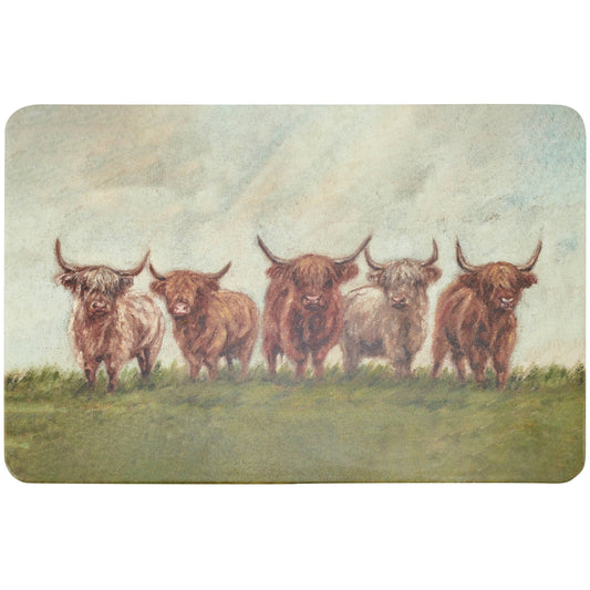 Highland Cows Trivet