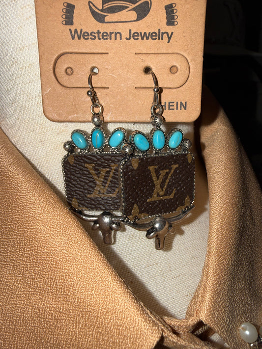 Western luxury earrings
