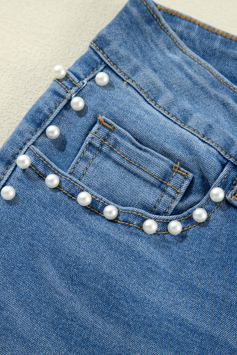 Pearl Boot Cut Denim Jeans