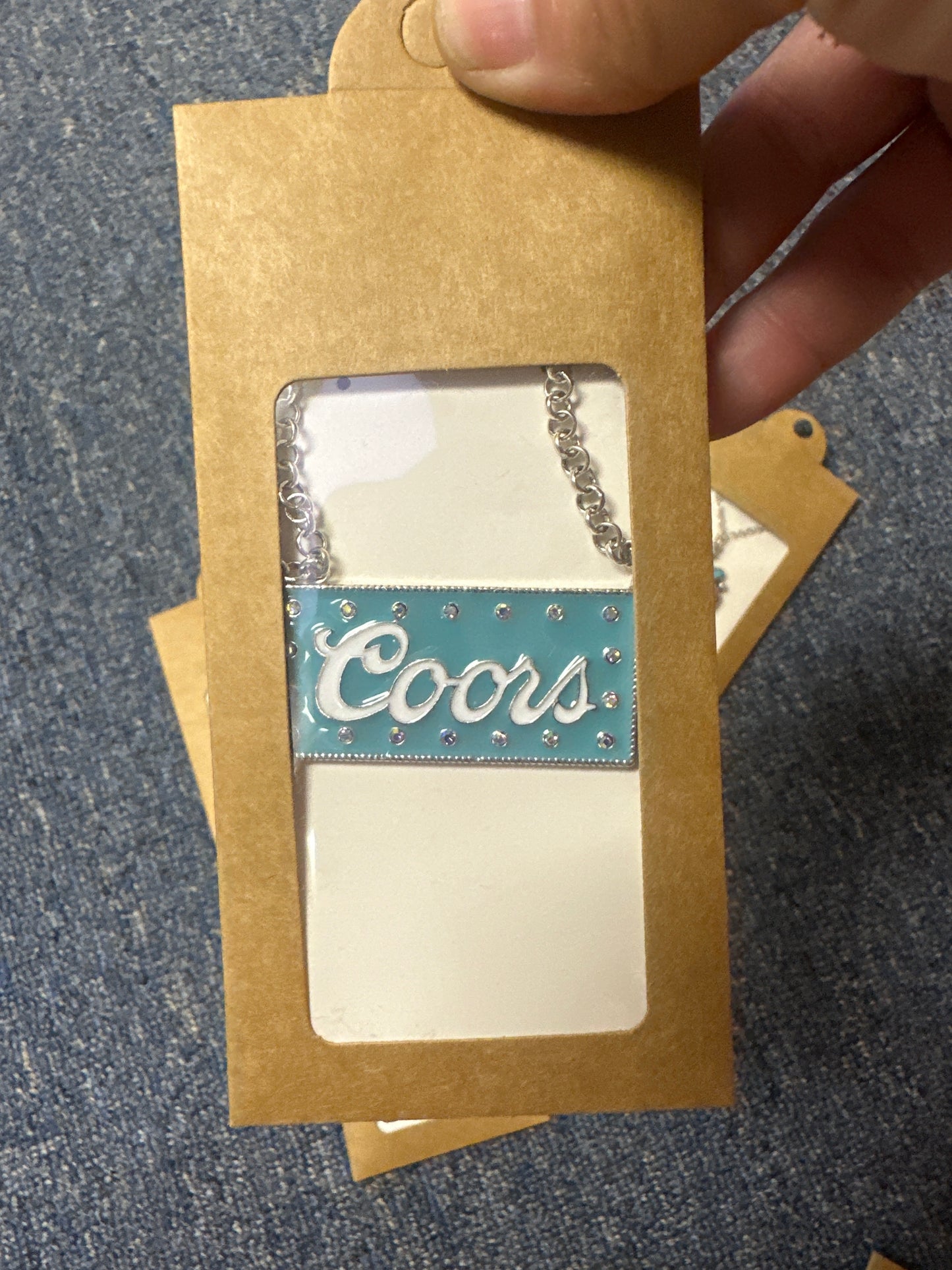 Beer lable necklces