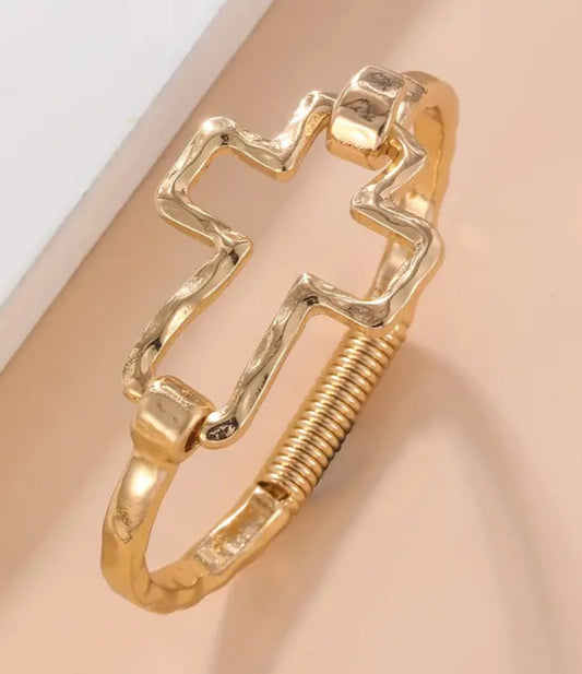 Cross bangle