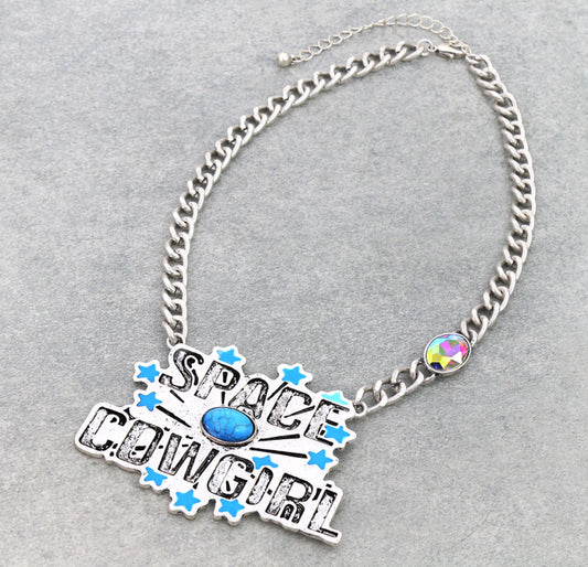 Cosmic cowgirl necklace