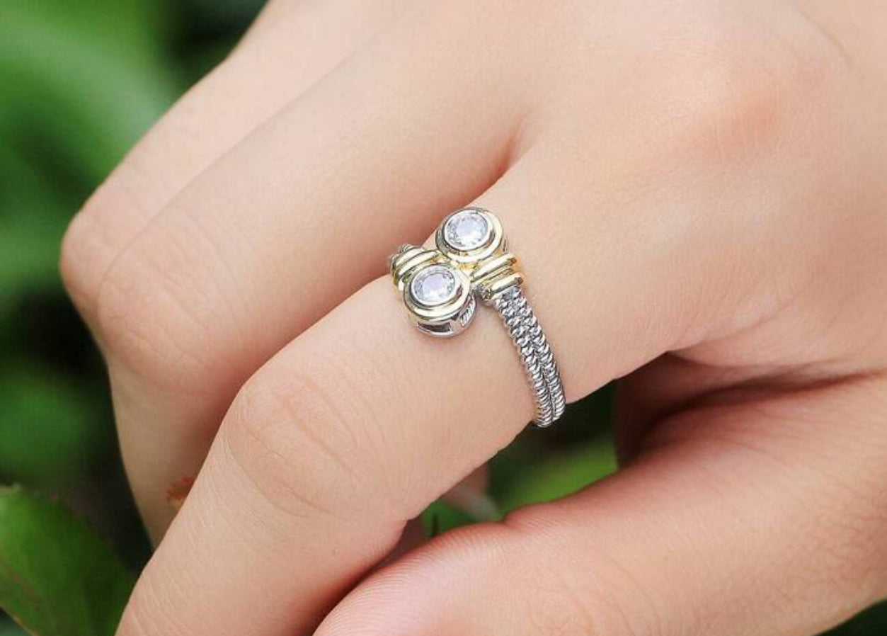 2X diamond ring