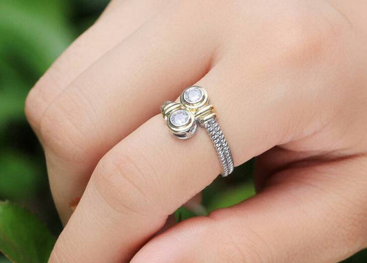 2X diamond ring