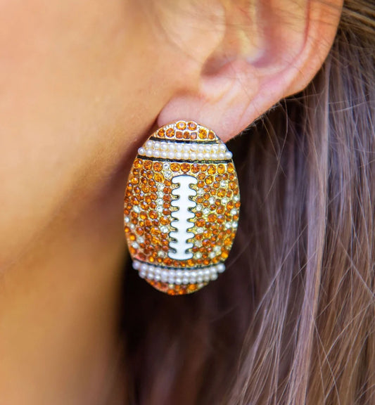 Baublebar football earrings