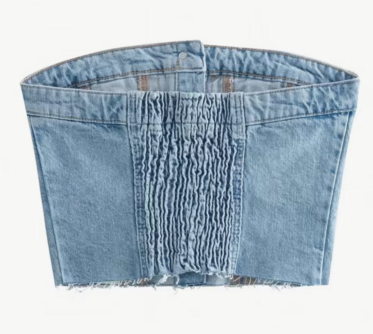 Y2K denim top