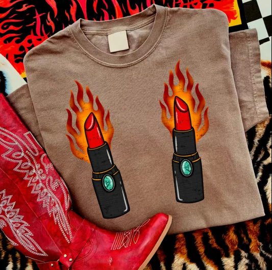 Lipstick fire top