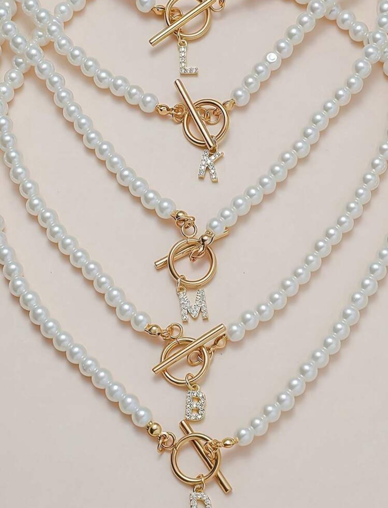 initial pearl necklace ingold