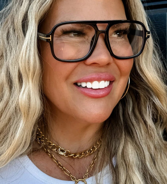 Cz pave circle necklace