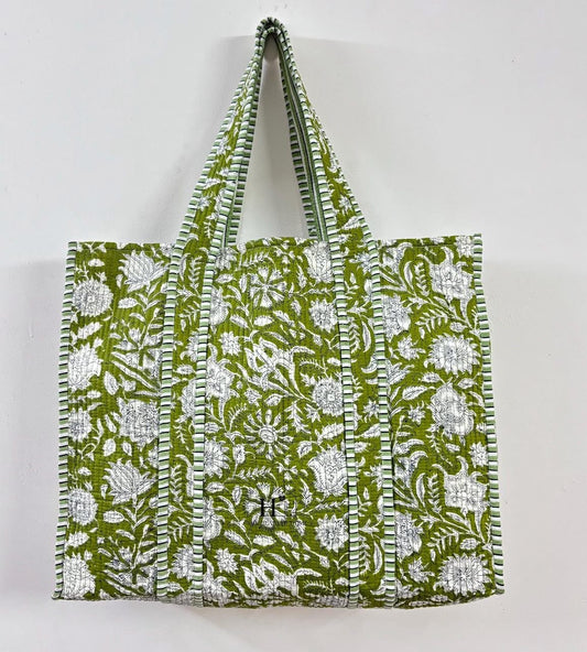 Quilted tote