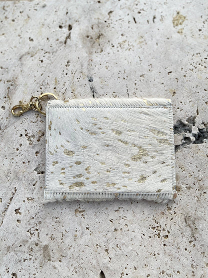Jackie - Keychain Wallet Hair On Cowhide Keychain Wallet